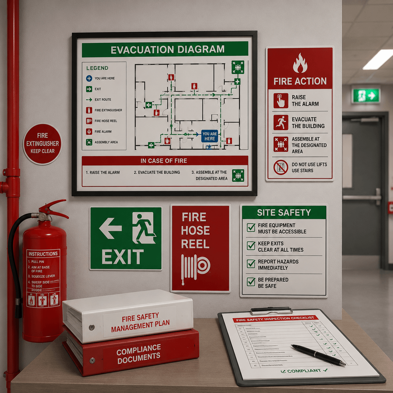 Signage & plans